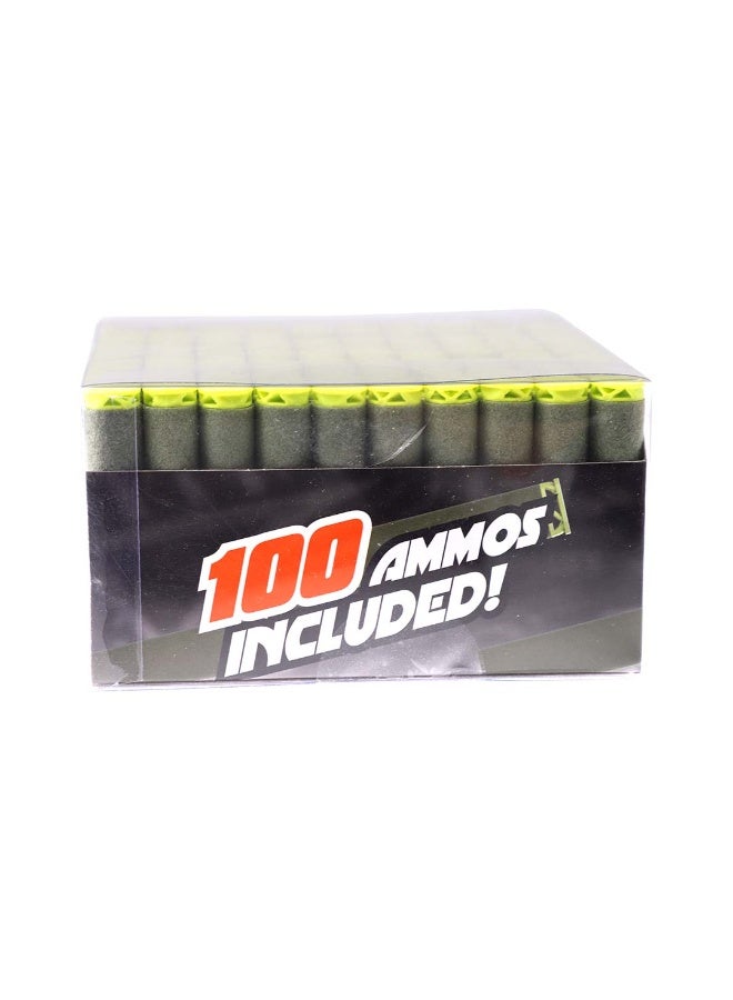 Hip Shot, Ammos 100pcs Soft Darts for Kids, Safe & Reusable Toy Gun Refill, 100-Piece Replacement Dart Box for Party Games & Outdoor Play for Boys - Image 5